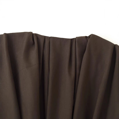 V-neck short sleeved waist cinched solid color A-line dress for women