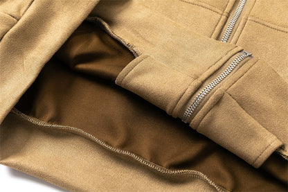 Men’s Vintage Graffiti-Print Fleece Hoodie – Cozy Fall Layer, Relaxed Fit, All-Match Streetwear